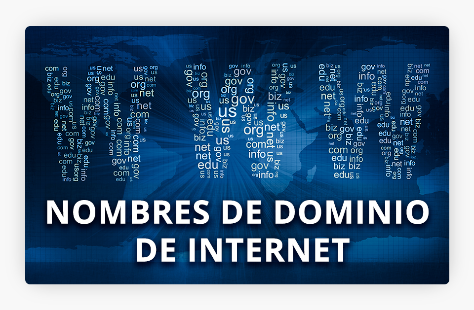 Imagen alusiva a los nombres de dominio de Internet.