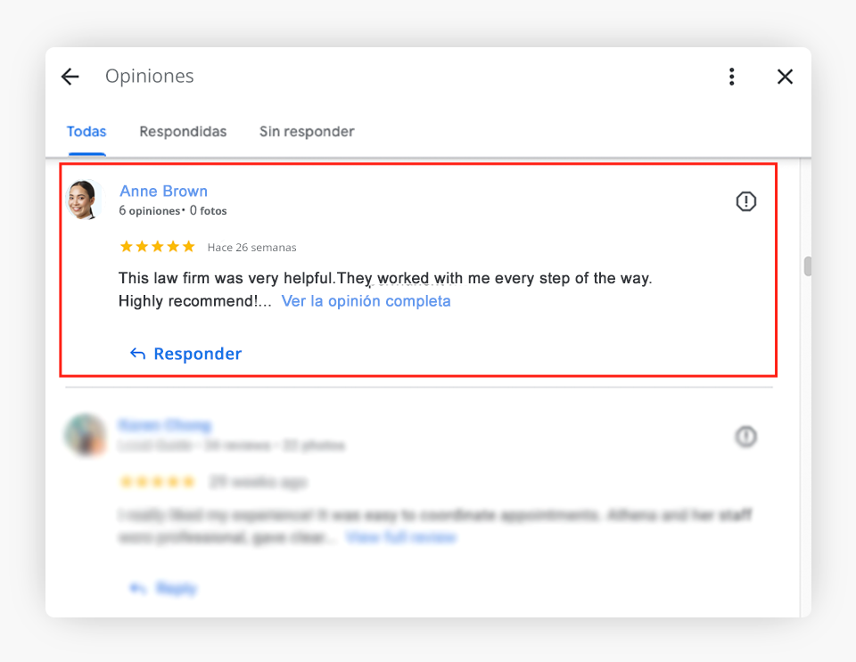 Cómo Responder a una Reseña en Google