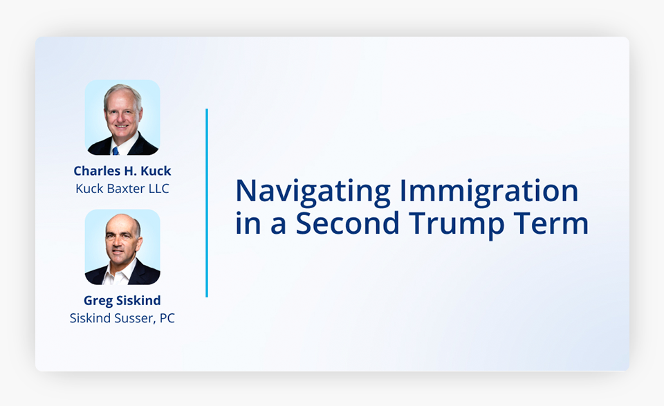 Imagen de portada: Navegando la inmigración en un segundo mandato de Trump.