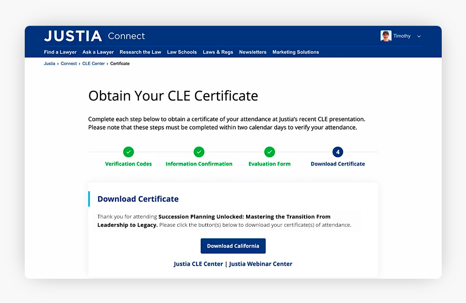 Imagen Certificado CLE