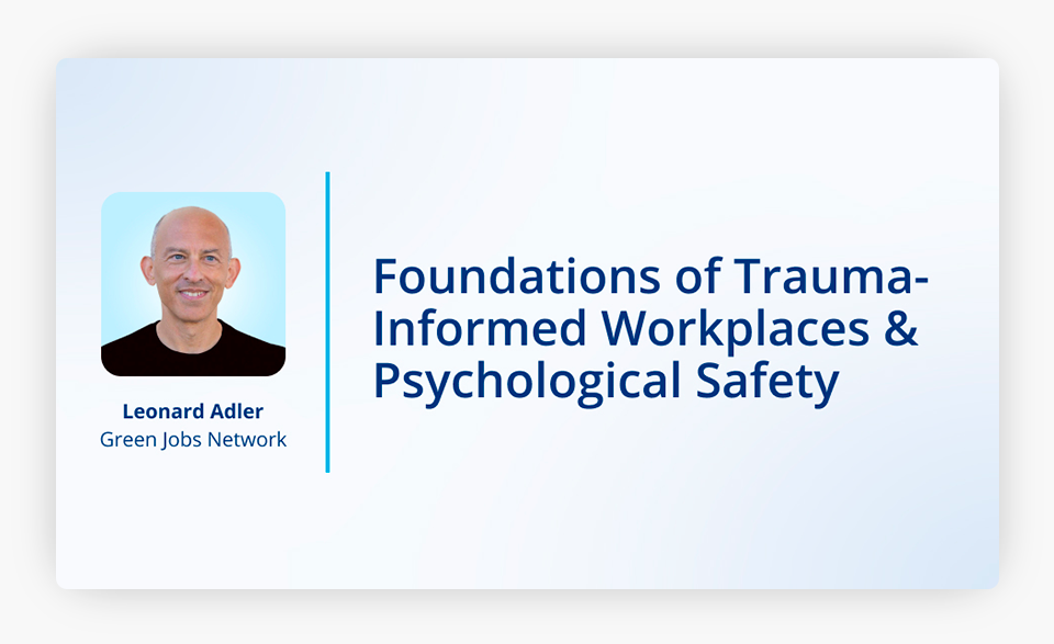 Fundamentos Sobre el Trauma Laboral y Seguridad Psicológica Imagen Portada