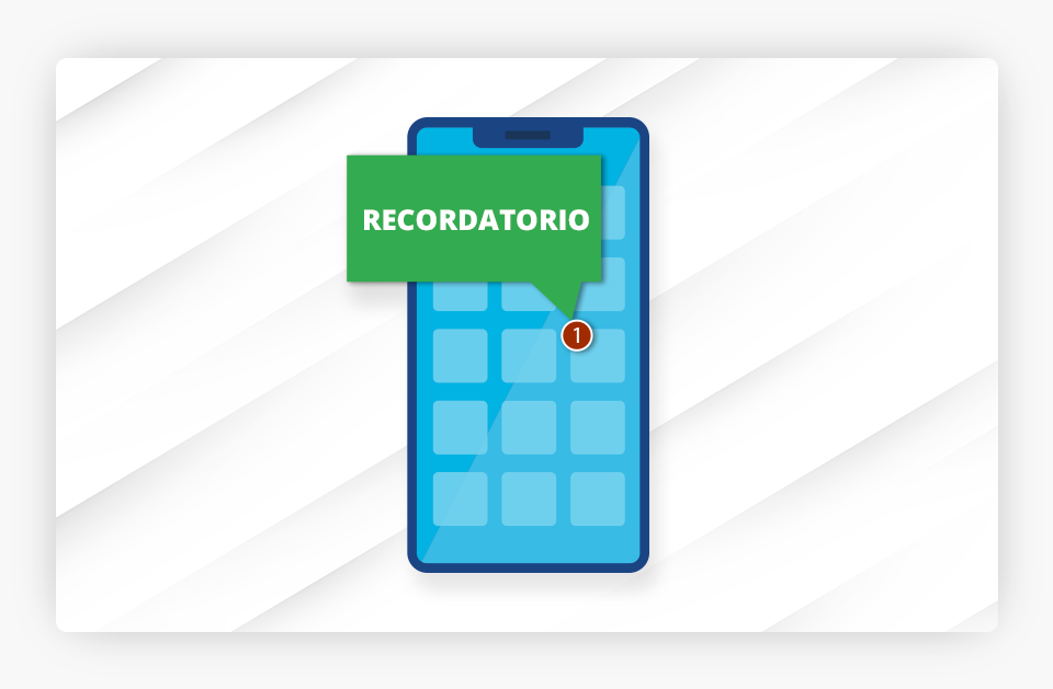 Recordatorio móvil